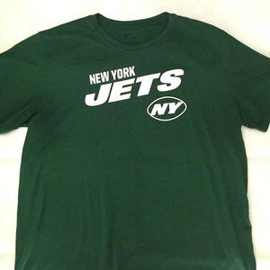 New York Jets Shirt Adult XL Green Nike Dri-Fit NFL Football Short Sleeve Mens